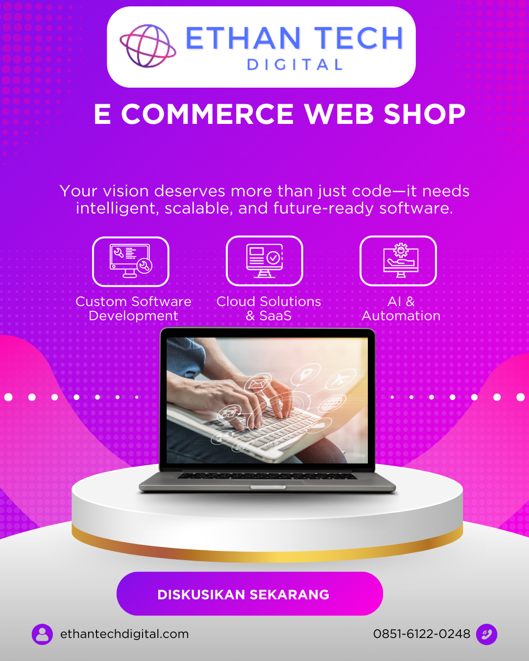 Buat eCommerce Pro – Toko Online Modern & Siap Pakai untuk Semua Jenis Bisnis