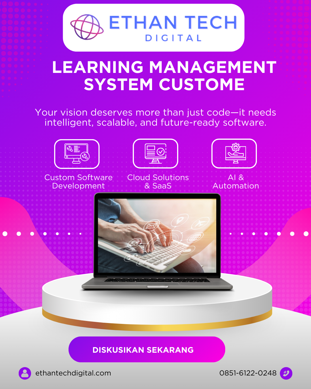 Buat Sistem Learning Manajemen System ( LMS Custome )